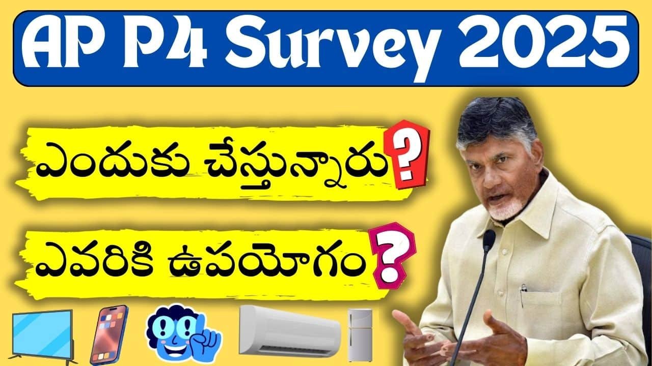 AP P4 Survey 2025 Process Telugu 2nd Phase