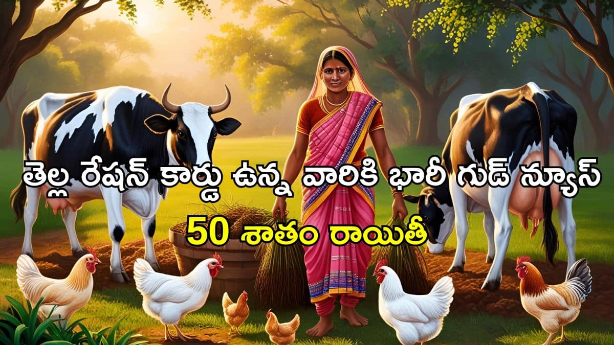 Andhra Pradesh Government Plans Pasuvula Dana Subsidy Scheme For White Ration Card Farmers