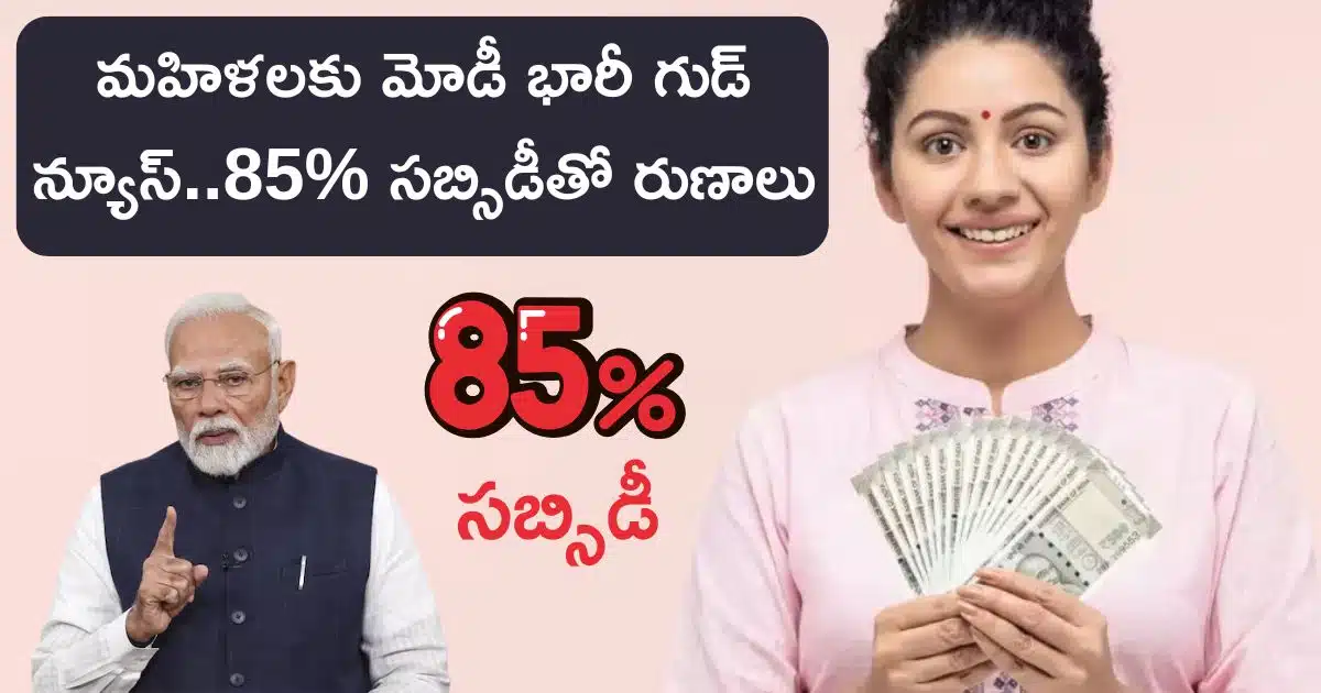 Subsidy Loans For Women's With 85% Subsidy