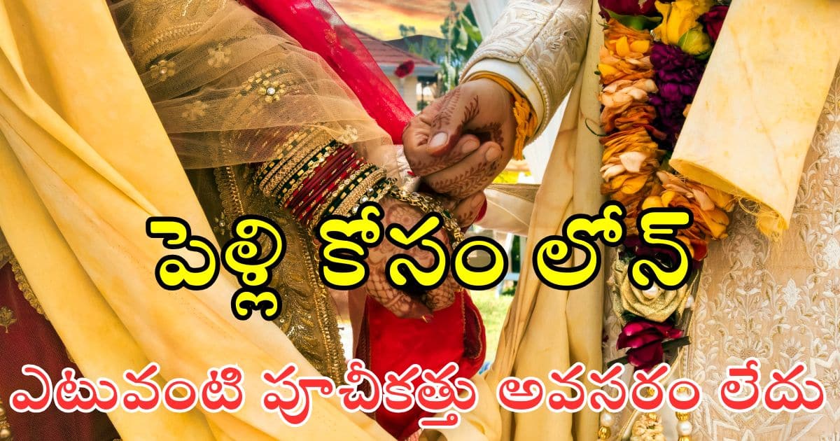 Wedding Loan Full Guide In Telugu