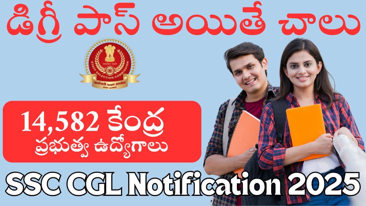 SSC CGL 2025 Notification
